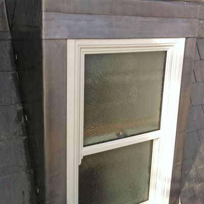Lead dormer window cheeks and roof by London Lead Roofing